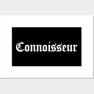 Connoisseur White Posters and Art